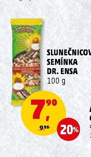 Slunečnicová semínka Dr. Ensa 100 g