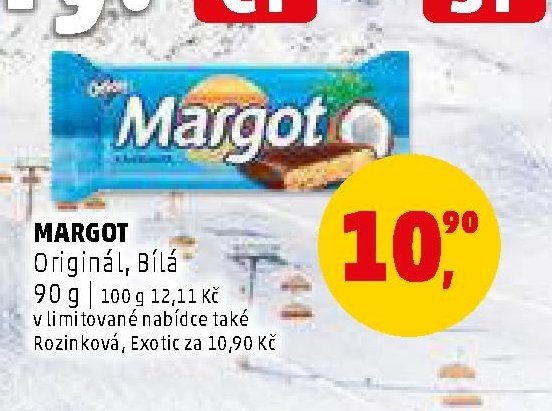 MARGOT Originál, Bílá 90 g