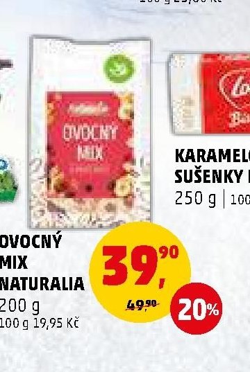 OVOCNÝ MIX NATURALIA 200 g