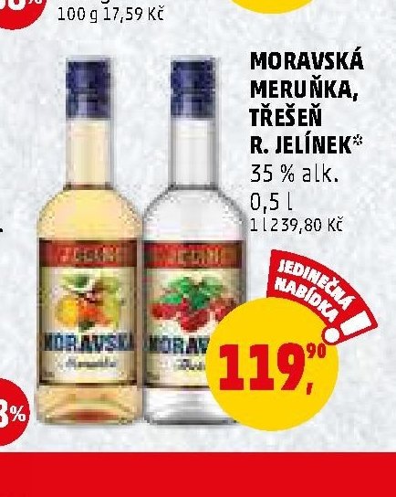 MORAVSKÁ MERUŇKA, TŘEŠEŇ R. JELÍNEK 0,5 l