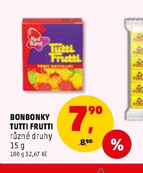 BONBONKY TUTTI FRUTTI