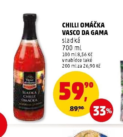 CHILLI OMÁČKA VASCO DA GAMA