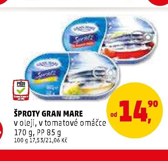 ŠPROTY GRAN MARE
