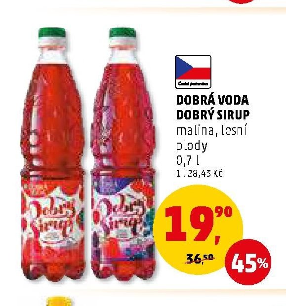 Dobrá Voda Dobrý sirup