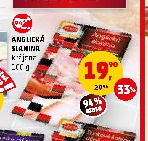 ANGLICKÁ SLANINA
