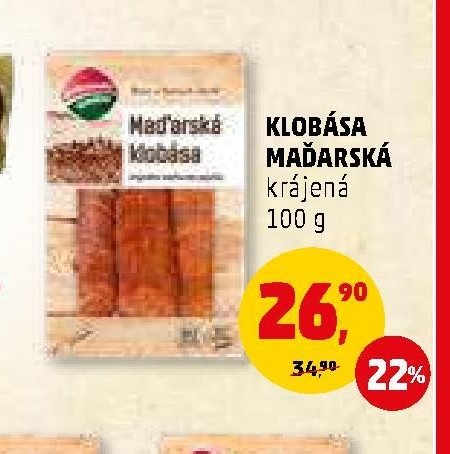 KLOBÁSA MAĎARSKÁ