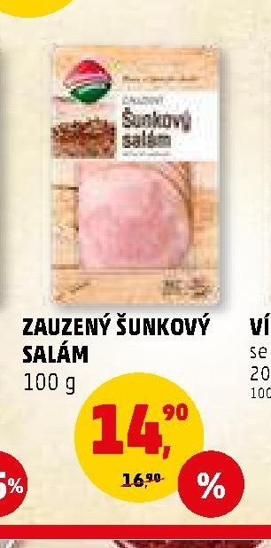 ZAUZENÝ ŠUNKOVÝ SALÁM