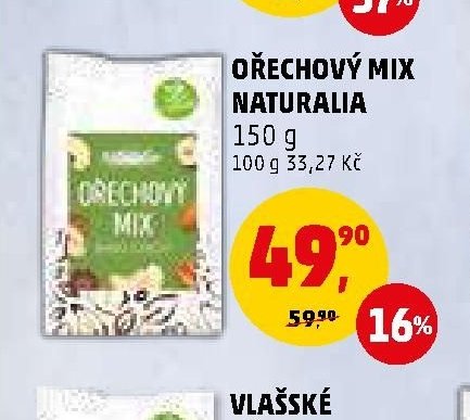 Ořechový mix Naturalia