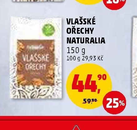 Vlašské ořechy Naturalia