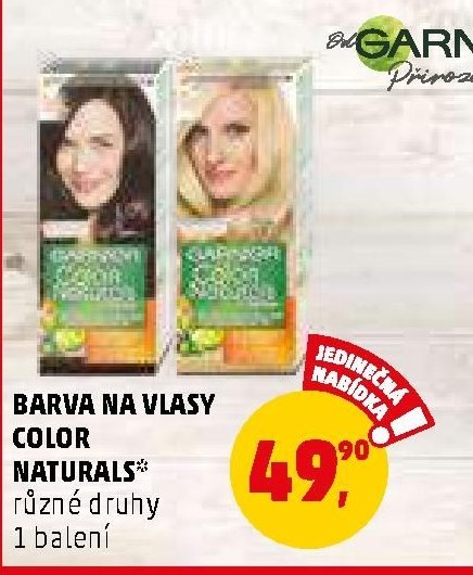 Barva na vlasy Color Naturals