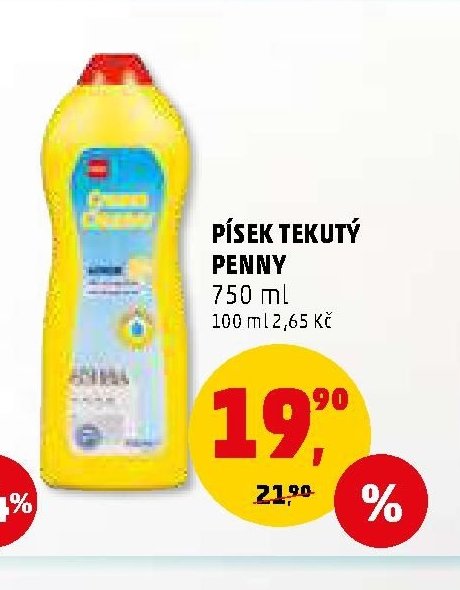PÍSEK TEKUTÝ PENNY 750 ml