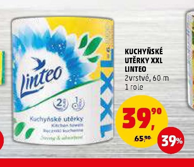 KUCHYŇSKÉ UTĚRKY XXL LINTEO 60 m