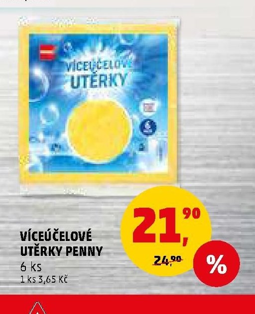VÍCEÚČELOVÉ UTĚRKY PENNY