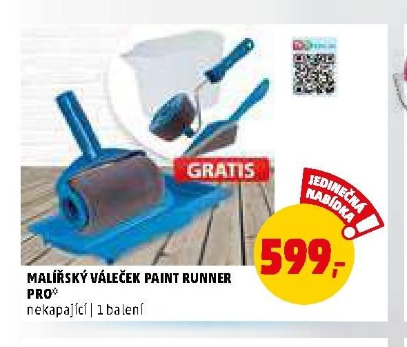 MALIŘSKÝ VÁLEČEK PAINT RUNNER PRO