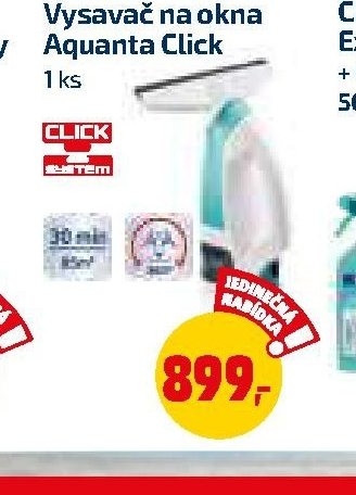 Vysavač na okna Aquanta Click