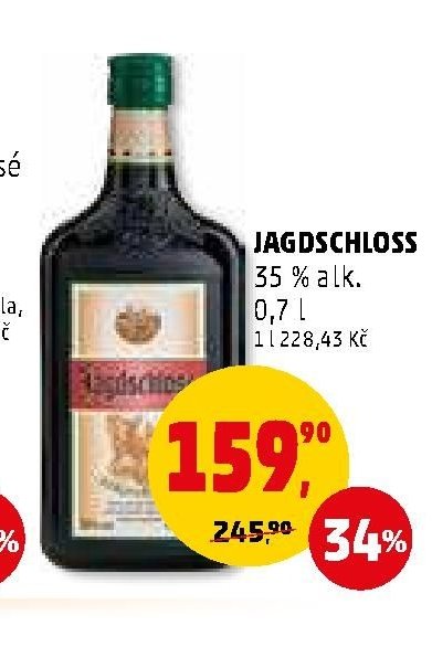 JAGDSCHLOSS 35 % alk. 0,7 l