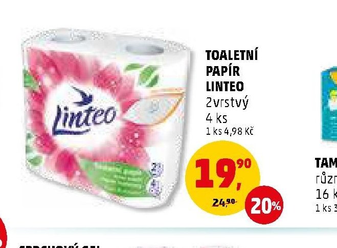 TOALETNÍ PAPÍR LINTEO
