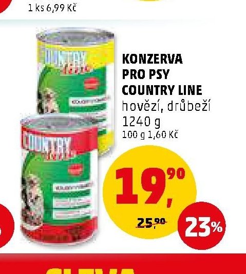 KONZERVA PRO PSY COUNTRY LINE