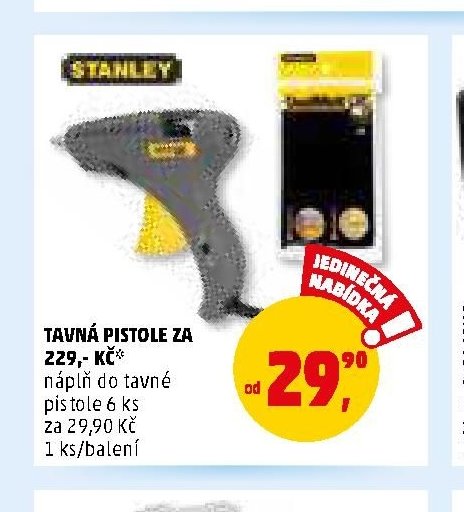 TAVNÁ PISTOLE ZA 229,- KČ