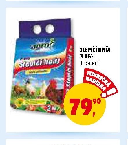 SLEPIČÍ HNŮJ 3 KG