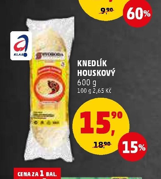 KNEDLÍK HOUSKOVÝ