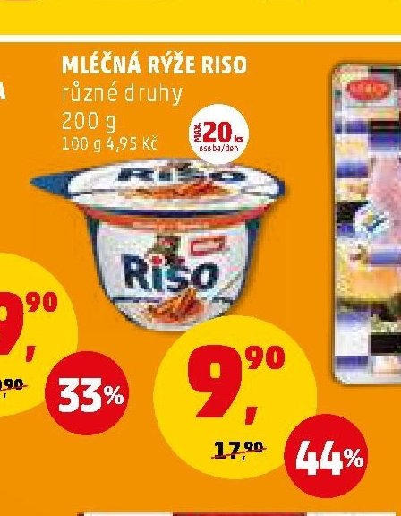 Mléčná rýže Riso