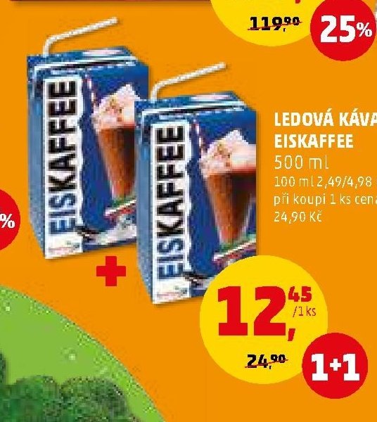 Ledová káva Eiskaffee