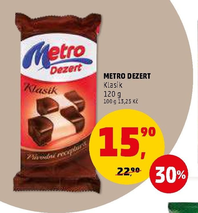 METRO DEZERT Klasik