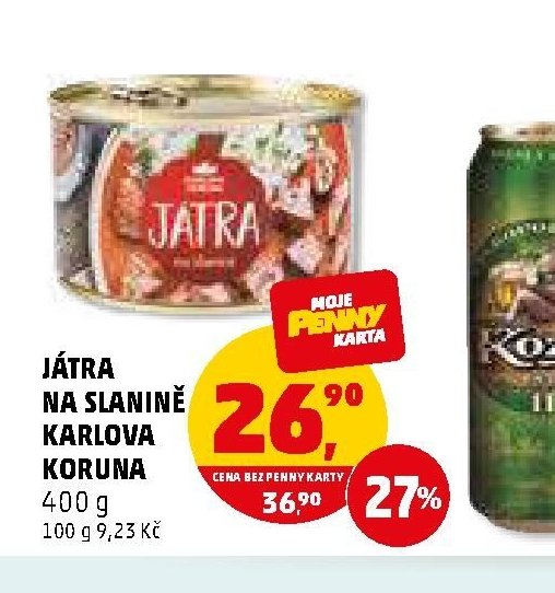 JÁTRA NA SLANINĚ KARLOVA KORUNA