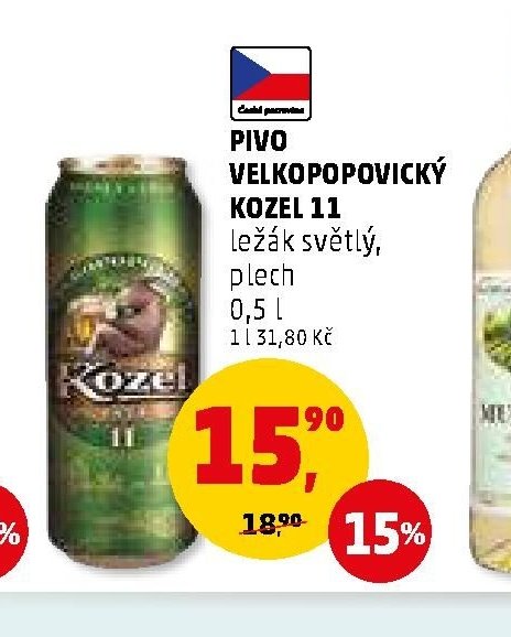 PIVO VELKOPOPOVICKÝ KOZEL 11
