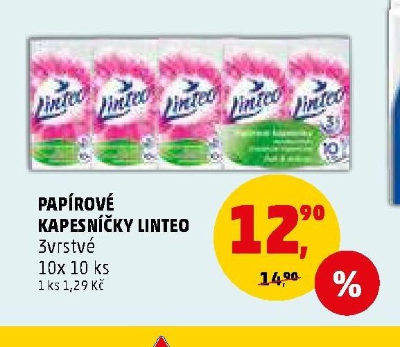 PAPÍROVÉ KAPESNÍČKY LINTEO