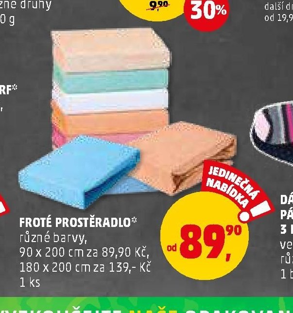 FROTÉ PROSTĚRADLO