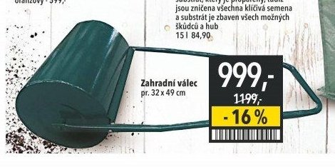 Zahradní válec