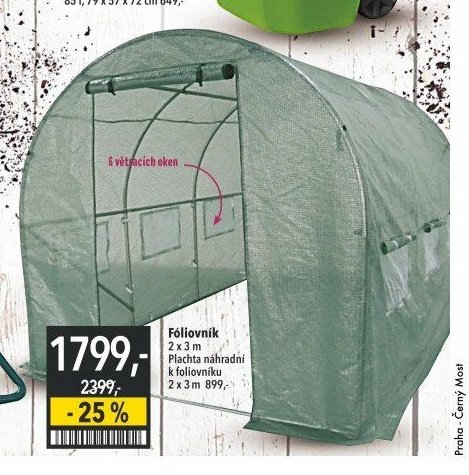 Fóliovník 2 x 3 m
