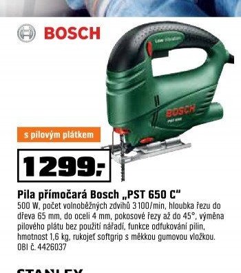 Pila přímočará Bosch „PST 650 C“