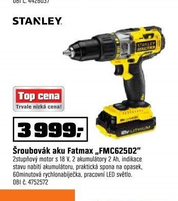 Šroubovák aku Fatmax „FMC625D2“