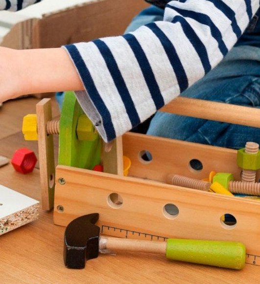 Dětská dřevěná sada nářadí - ASKO akcniletaky.com