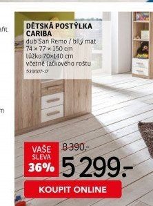 Dětská postýlka Cariba - ASKO akcniletaky.com