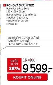 ROHOVÁ SKŘÍŇ TEX - ASKO akcniletaky.com
