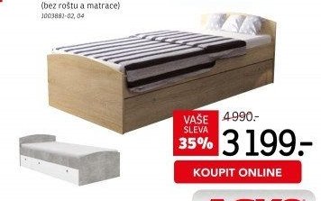 Postel Patrik (dub Sonoma/beton) - ASKO akcniletaky.com