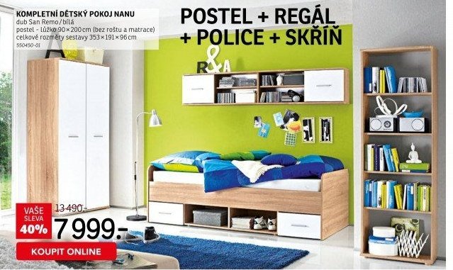 Kompletní dětský pokoj Nanu - ASKO akcniletaky.com