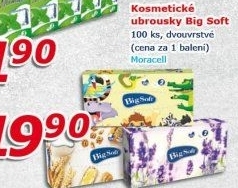 Papírové kapesníčky 2vrstvé Big Soft - box