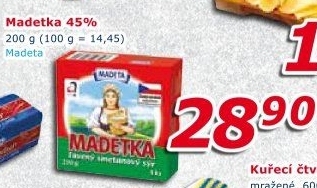 Sýr tavený smetanový Madetka