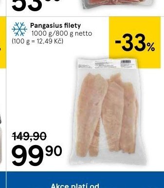 Pangasius filety