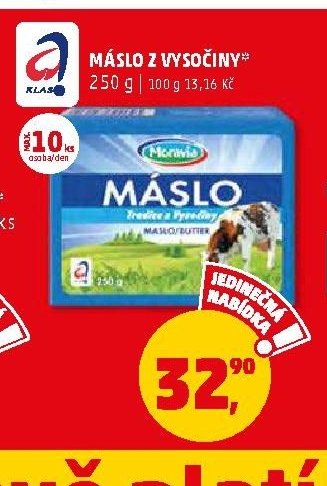 MÁSLO Z VYSOČINY