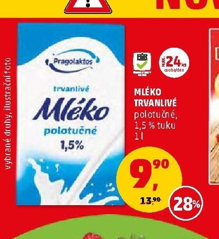 MLÉKO TRVANLIVÉ