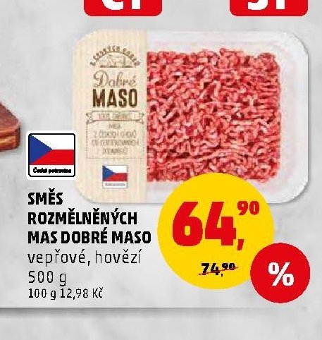 SMĚS ROZMĚLNĚNÝCH MAS DOBRÉ MASO