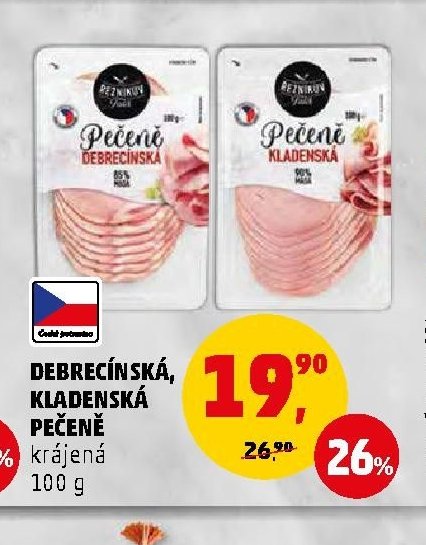 DEBRECÍNSKÁ, KLADENSKÁ PEČENĚ