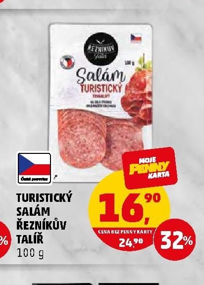 TURISTICKÝ SALÁM ŘEZNÍKŮV TALÍŘ