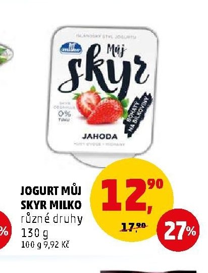 JOGURT MŮJ SKYR MILKO